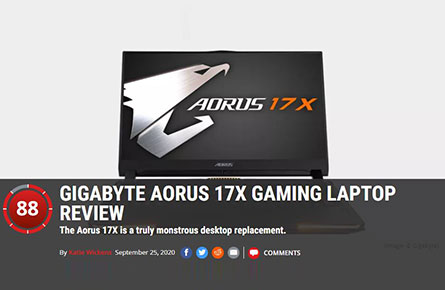 The Aorus 17X is an incredible machine. I’d say it’s certainly worth a look if you’ve been searching for a sturdy, relentlessly powerful desktop replacement.