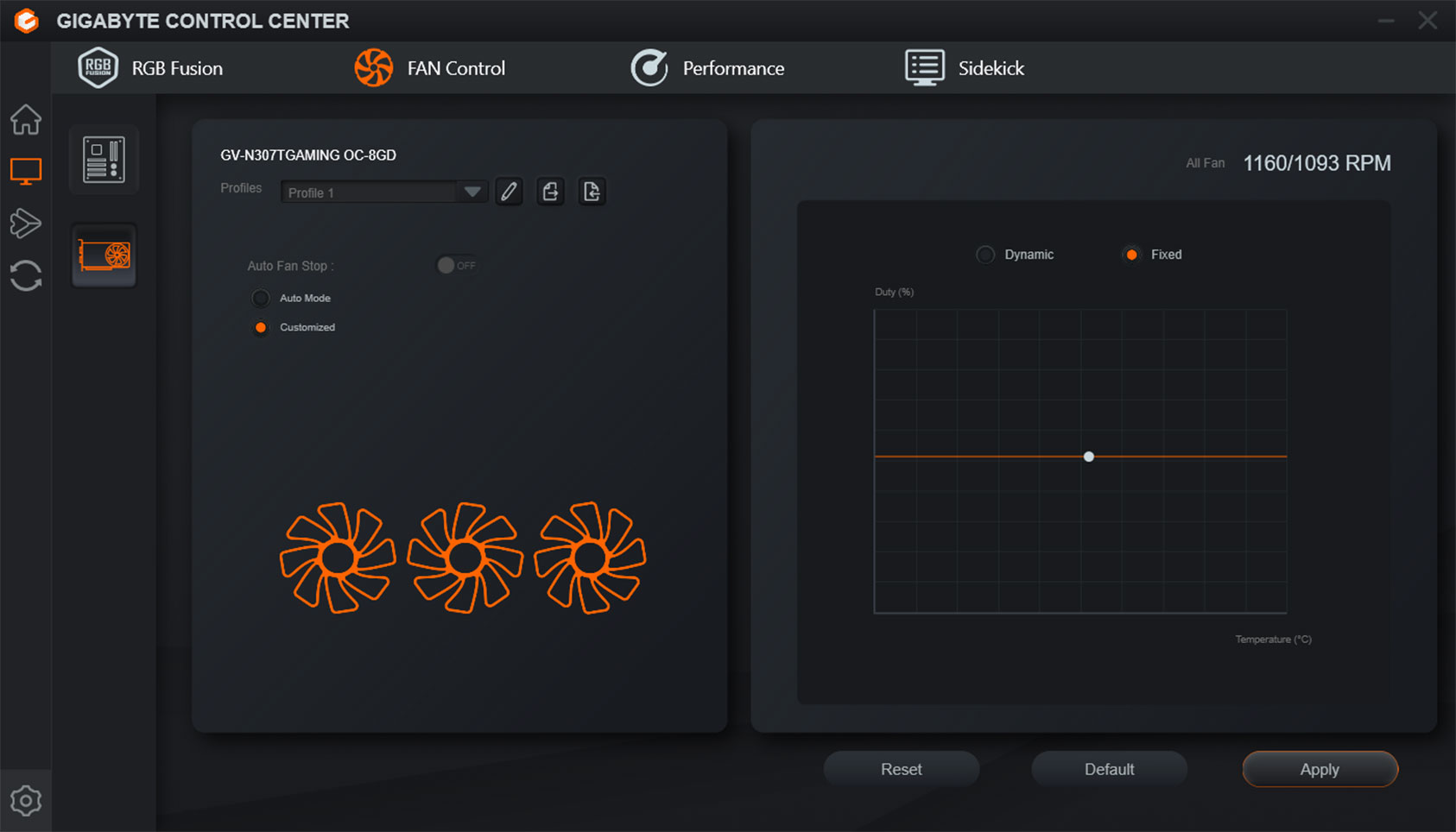 CONTROL CENTER - GIGABYTE Global