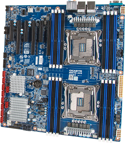 two processor motherboard