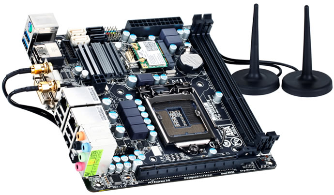 GIGABYTE Launches 7 Series Mini-ITX Motherboards