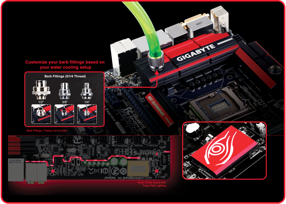 GA-Z97X-Gaming G1 WIFI-BK (rev. 1.0) نگاه کلی | مادربرد - GIGABYTE