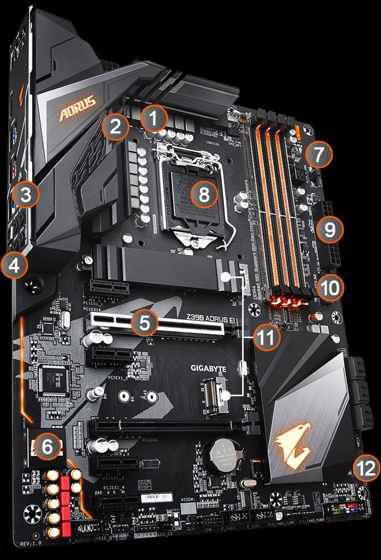 Z390 AORUS ELITE (rev. 1.0) 主な特徴 | マザーボード - GIGABYTE Japan