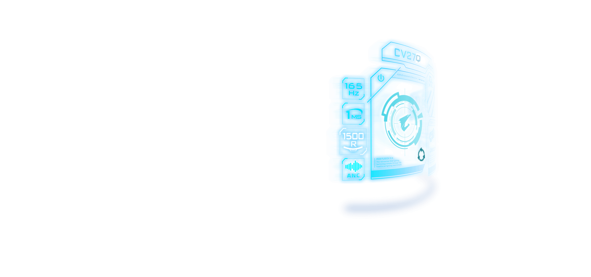 Gnar CV27Q 1枚② AORUS CV27Q Gaming Monitor 主な特徴 | ディスプレイ - GIGABYTE Japan