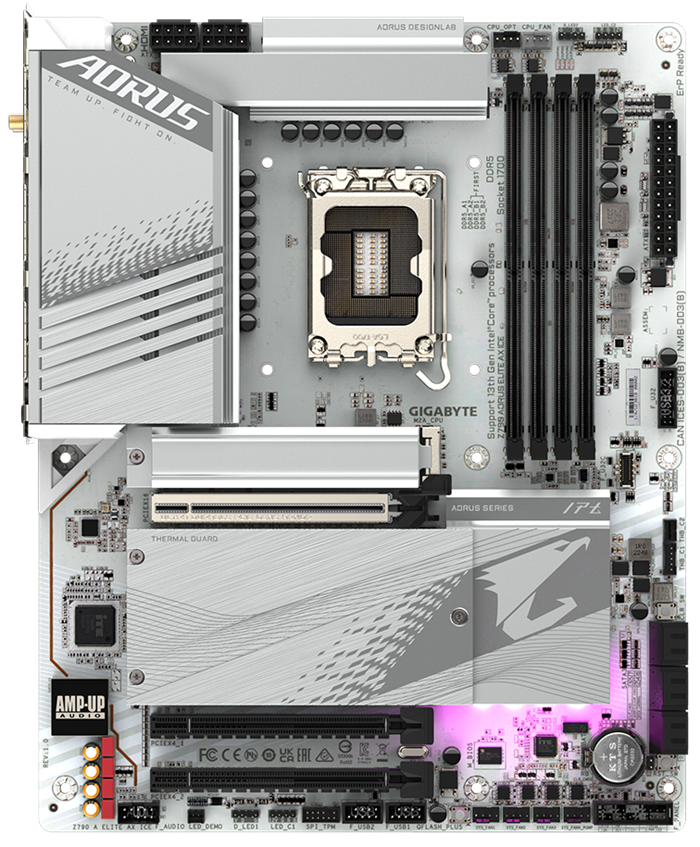 GIGABYTE Z790 ICE および B760 GAMING シリーズ・マザーボード