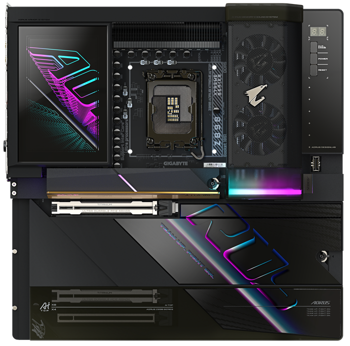 GIGABYTE Z890 AORUS XTREME AI TOP マザーボード発売