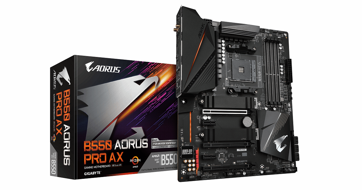 GIGABYTE マザーボード新製品 B550 AORUS PRO AX | ニュース