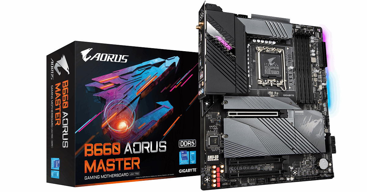 GIGABYTE B660 AORUS MASTER DDR5 マザーボード -275.png