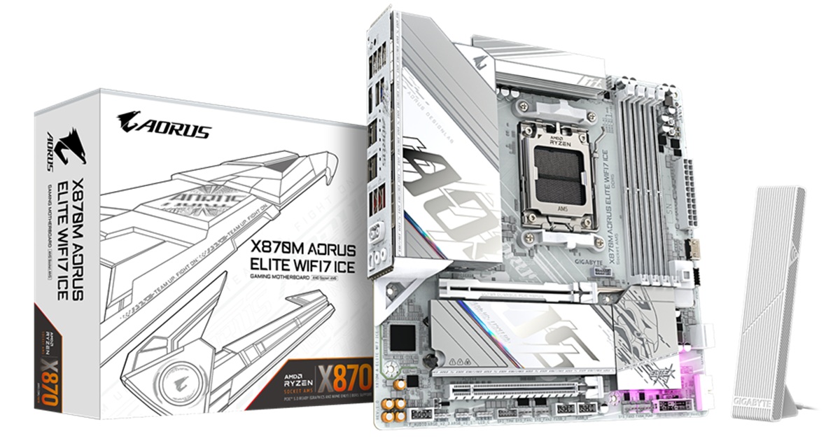 GIGABYTE AORUS X870 MicroATX マザーボード発売  | ニュース