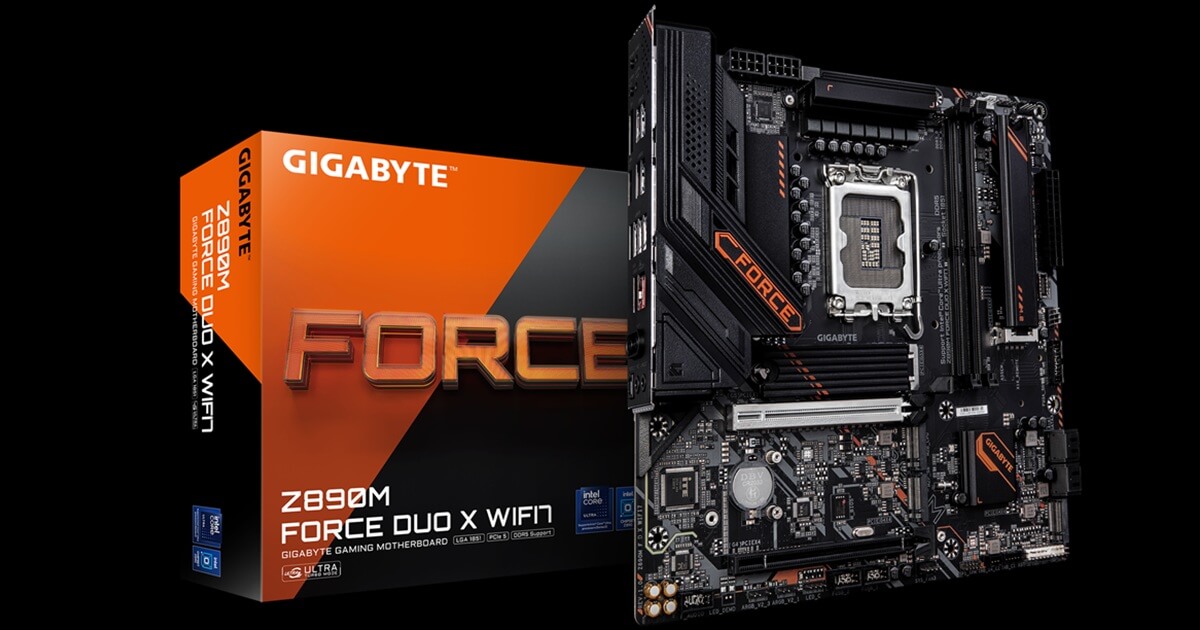 GIGABYTE Z890 FORCE 新シリーズ・マザーボード発売 | ニュース