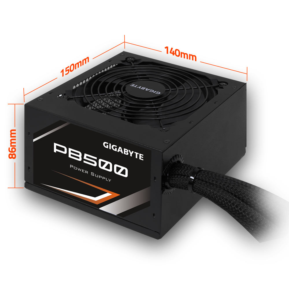 Resultado de imagen para fuente gigabyte 500w bronze