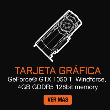 Placa de Video GIGABYTE GTX 1050ti