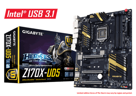 GA-Z170X-UD5 (rev. 1.0) GA-Z170X-UD5 (rev. 1.0)