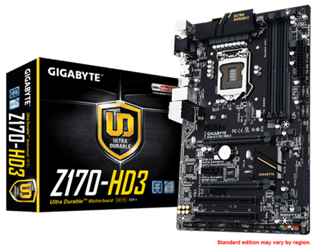 GA-Z170-HD3 (rev. 1.0) GA-Z170-HD3 (rev. 1.0)