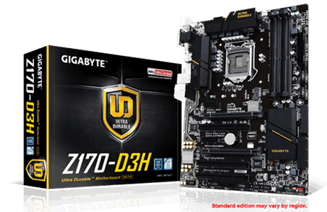 GA-Z170-D3H (rev. 1.0) GA-Z170-D3H (rev. 1.0)