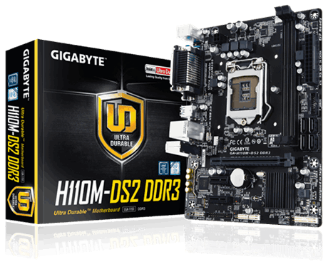 GA-H110M-DS2 DDR3 (rev. 1.0) GA-H110M-DS2 DDR3 (rev. 1.0)
