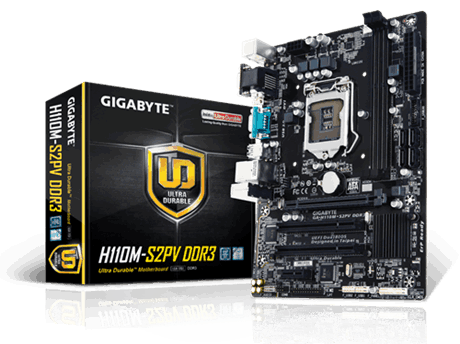 GA-H110M-S2PV DDR3 (rev. 1.0) GA-H110M-S2PV DDR3 (rev. 1.0)