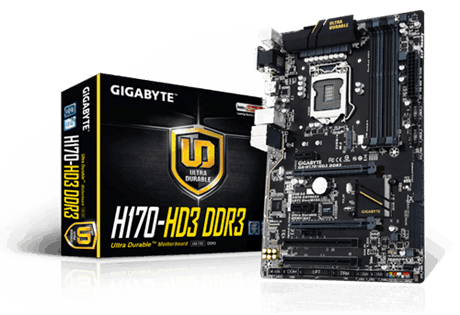 GA-H170-HD3 DDR3 (rev. 1.0) GA-H170-HD3 DDR3 (rev. 1.0)