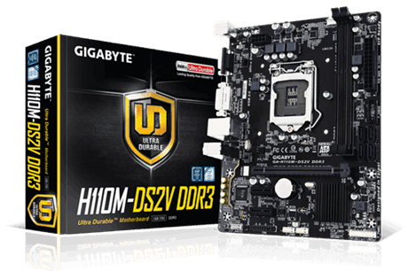 GA-H110M-DS2V DDR3 (rev. 1.0) GA-H110M-DS2V DDR3 (rev. 1.0)