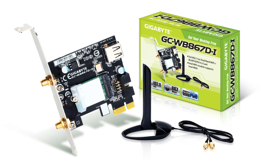2.4//5G 433M WiFi Wireless Bluetooth PCI-E Network Card 802.11AC For Desktop PC O