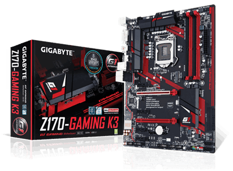 GA-Z170-Gaming K3-EU (rev. 1.0) GA-Z170-Gaming K3-EU (rev. 1.0)