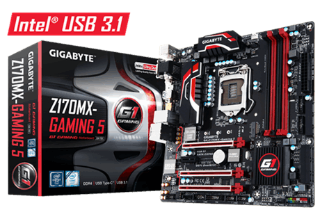 GA-Z170MX-Gaming 5 (rev. 1.1) GA-Z170MX-Gaming 5 (rev. 1.1)