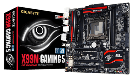 GA-X99M-Gaming 5 (rev. 1.1) GA-X99M-Gaming 5 (rev. 1.1)