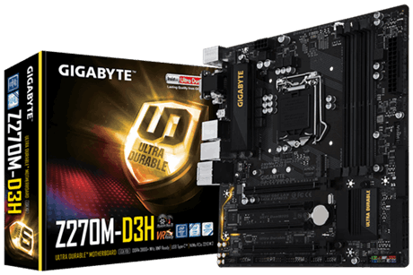 GA-Z270M-D3H (rev. 1.0) GA-Z270M-D3H (rev. 1.0)