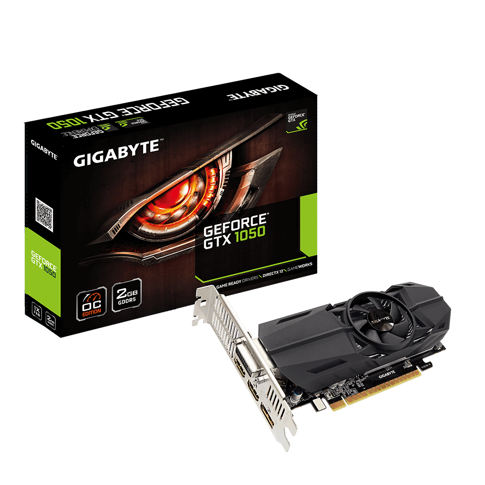 ZOTAC GeForce GTX 1050 OC Edition 2GB