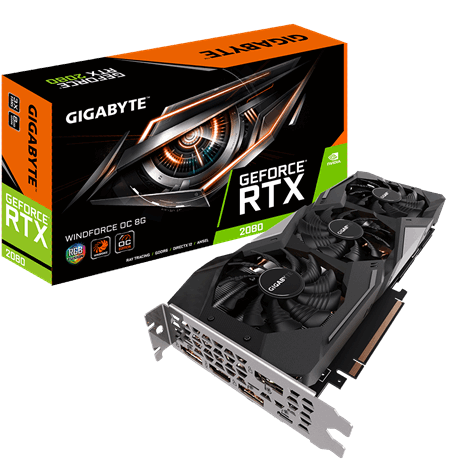 GeForce RTX™ 2080 WINDFORCE OC 8G GeForce RTX™ 2080 WINDFORCE OC 8G