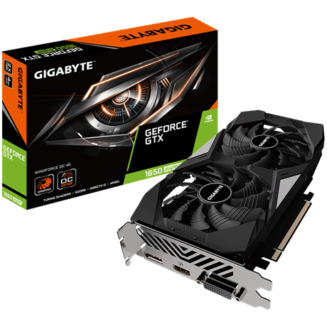 GeForce® GTX 1650 SUPER™ WINDFORCE OC 4G GeForce® GTX 1650 SUPER™ WINDFORCE OC 4G