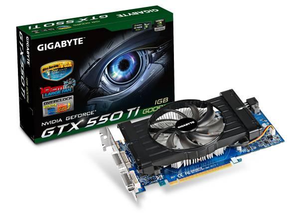 GIGABYTE Unveils NVIDIA GeForce GTX 550 Ti Overclock Edition