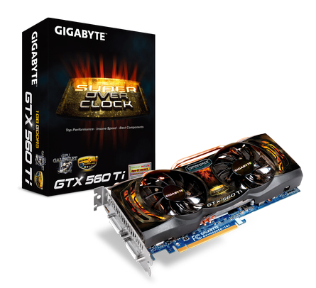 GIGABYTE Launches New GTX 560 Ti Series Graphics Card News