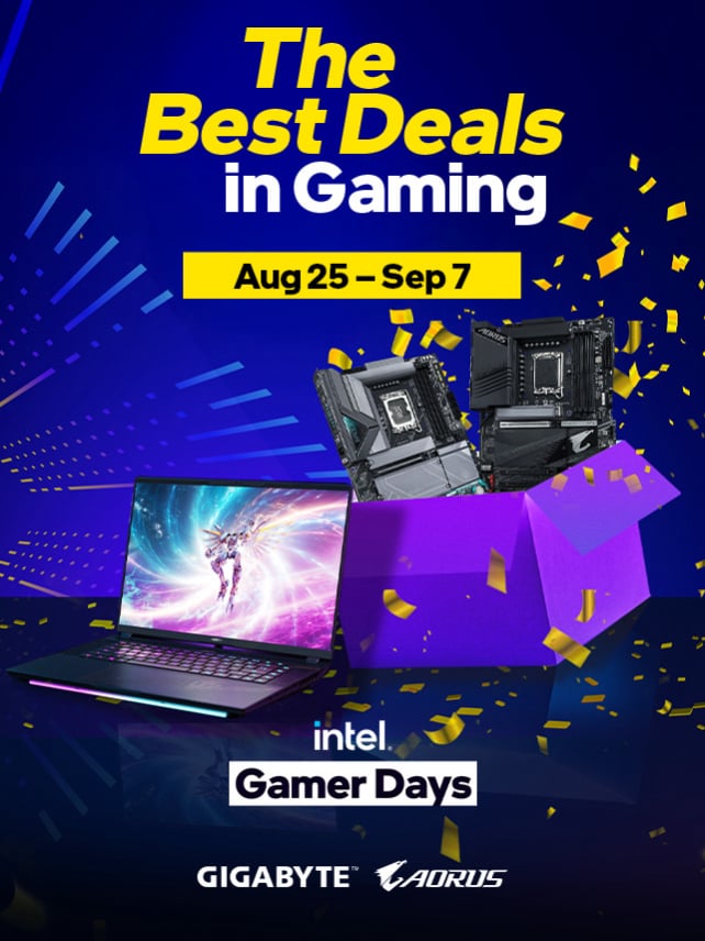 GIGABYTE Intel Gamer Days 2025