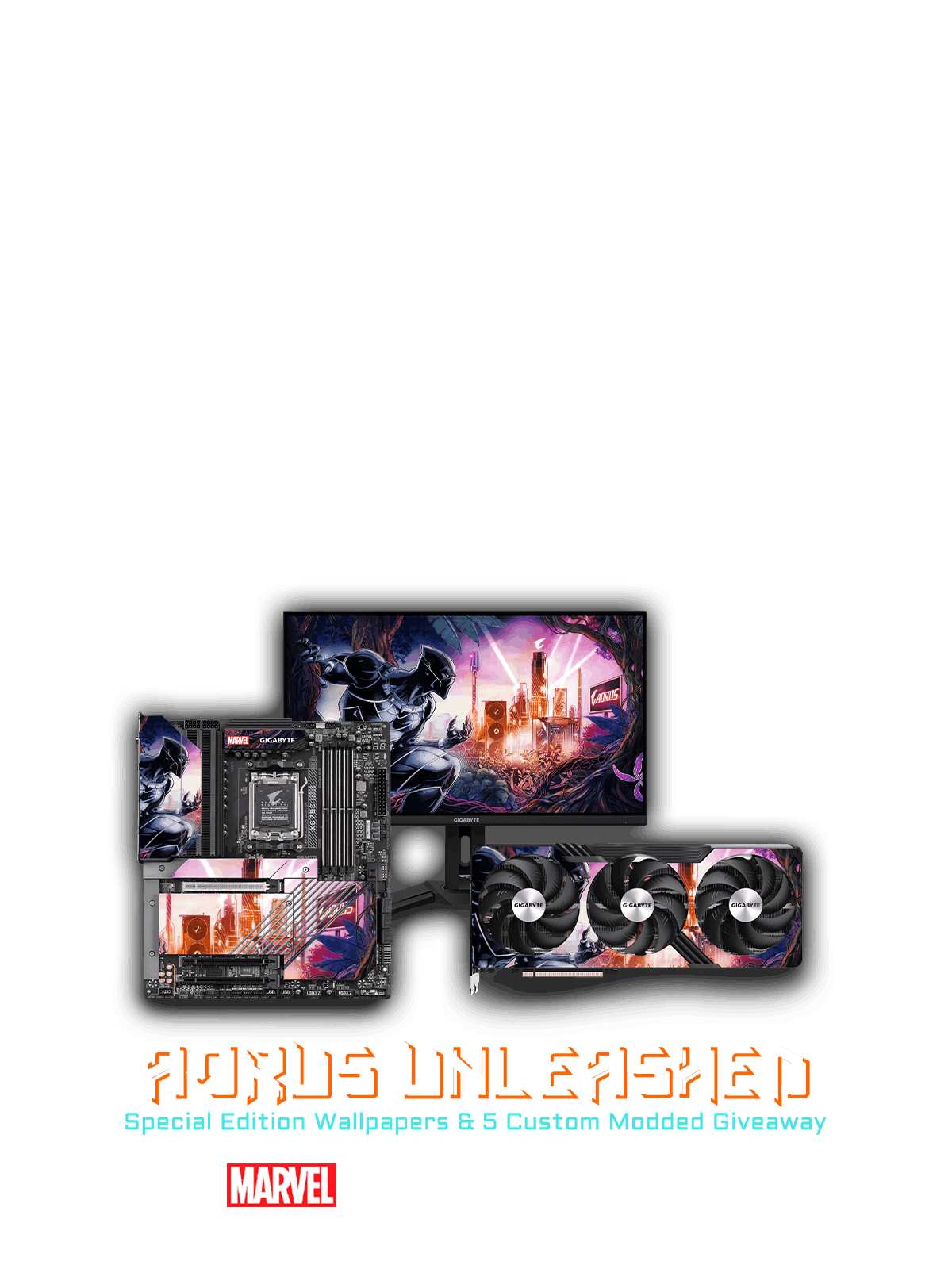 AORUS Unleashed Download Your Custom Wallpaper