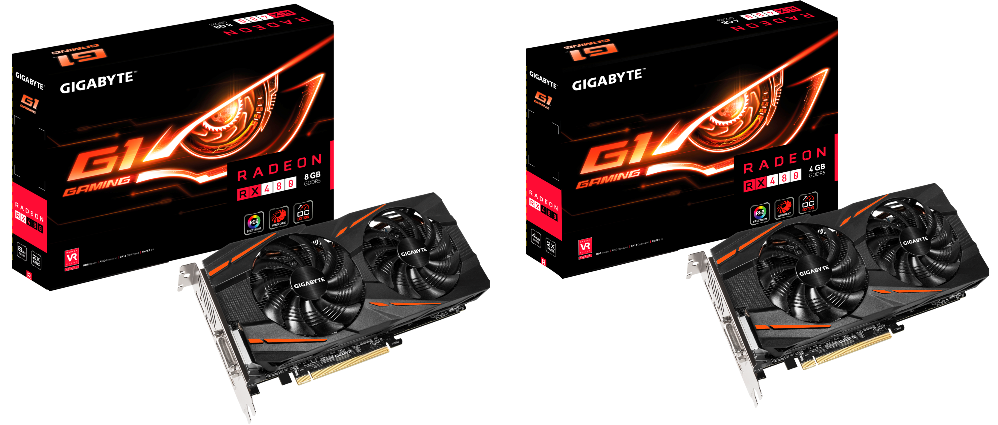 GIGABYTE Launches RX 480 G1 GAMING Graphics Cards News GIGABYTE Canada