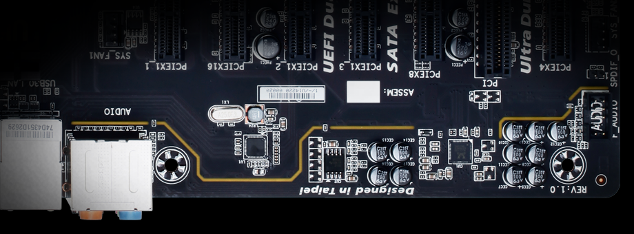 Gigabyte I/O IO Shield Z97X-UD3H-BK #G633 XH 