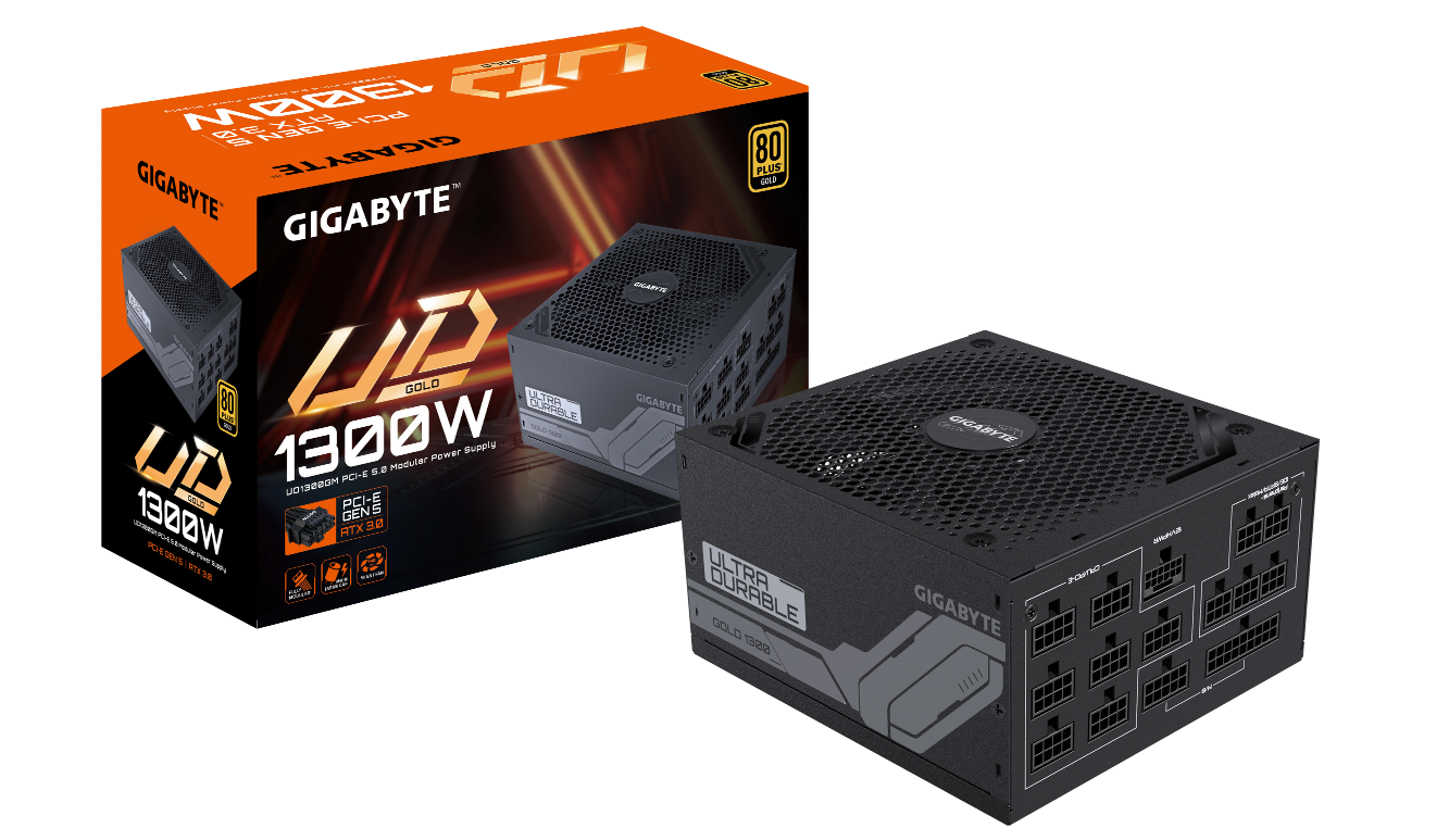 GIGABYTE lance l'alimentation PCIE 5.0 UD1300GM