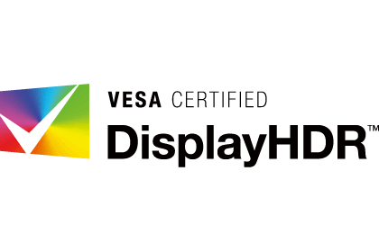 VESA CERTIFIED DisplayHDR Logo