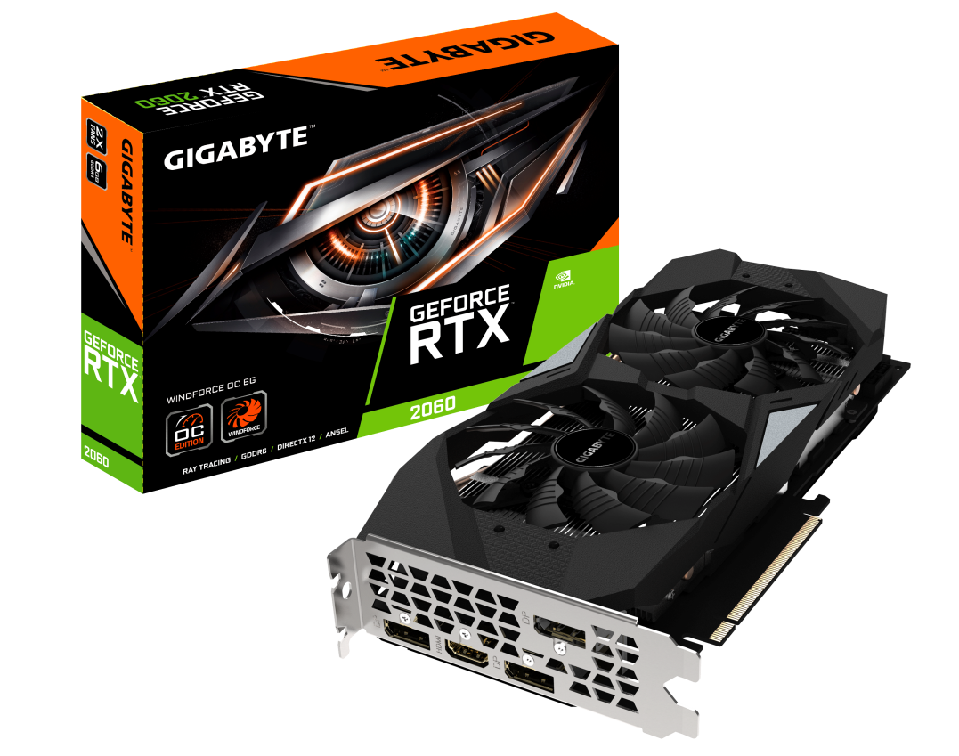 Gigabyte GeForce RTX 2060 OC 6GB Graphics Card Price in BD.