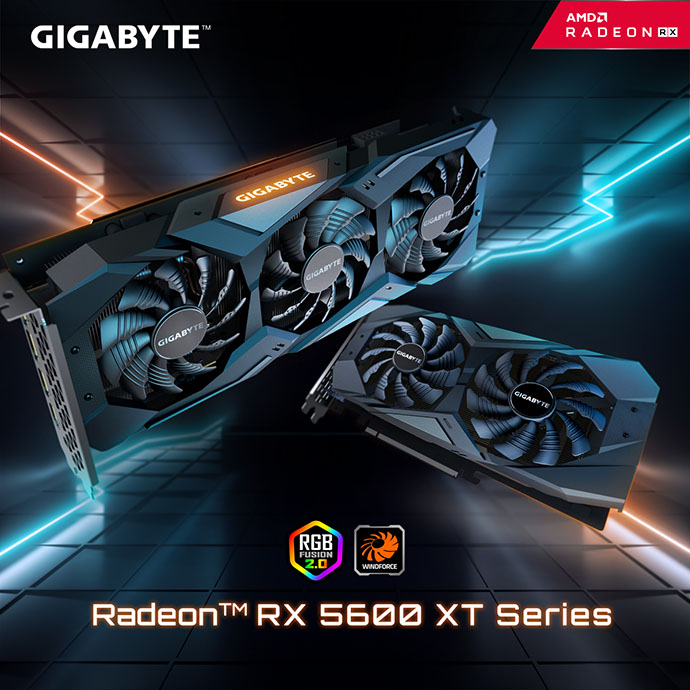 GIGABYTE Radeon™ RX 5600 XTグラフィックカードを発表 | ニュース