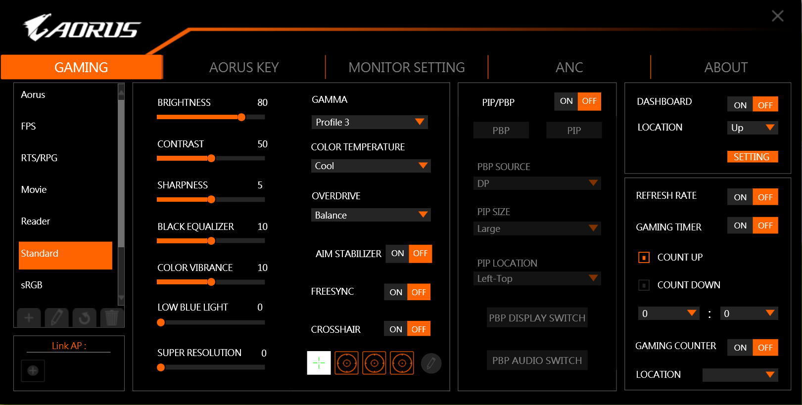 World's 1st Black Equalizer Tactical Monitor AORUS CV27Q Lauched! | News - GIGABYTE Global