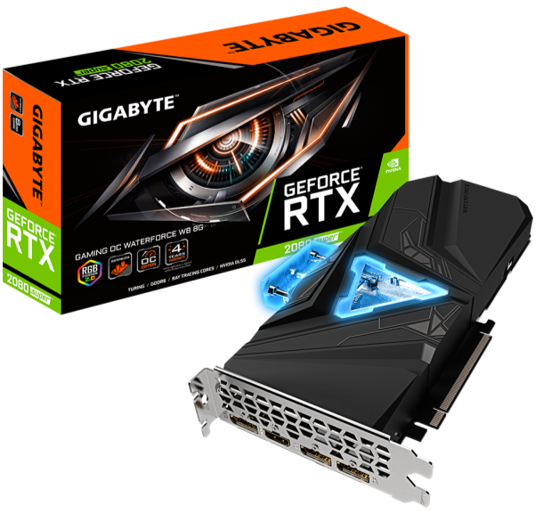 GIGABYTE dévoile sa carte graphique GeForce® RTX 2080 SUPER™ GAMING OC  WATERFORCE WB 8G