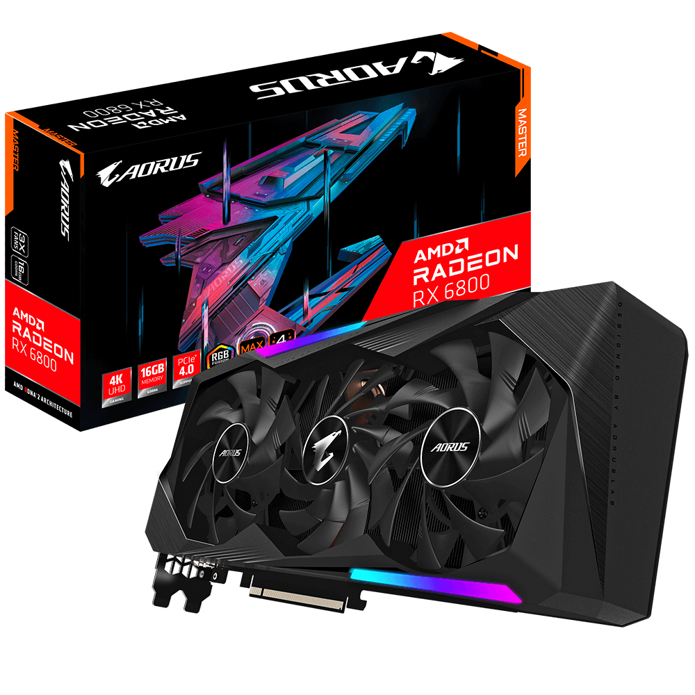 GIGABYTE announces Radeon RX 6800 AORUS Master and GAMING OC series : r/Amd