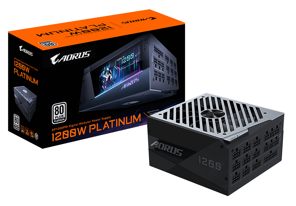 AORUS Introduces AORUS P1200W 80+ Platinum Power Supply With