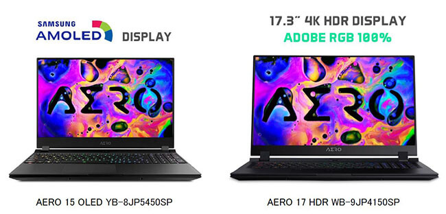 Windowsノート本体 AERO 15 OLED GIGABYTE AERO 15 OLED 展示機レポート：4K有機ELディスプレイ