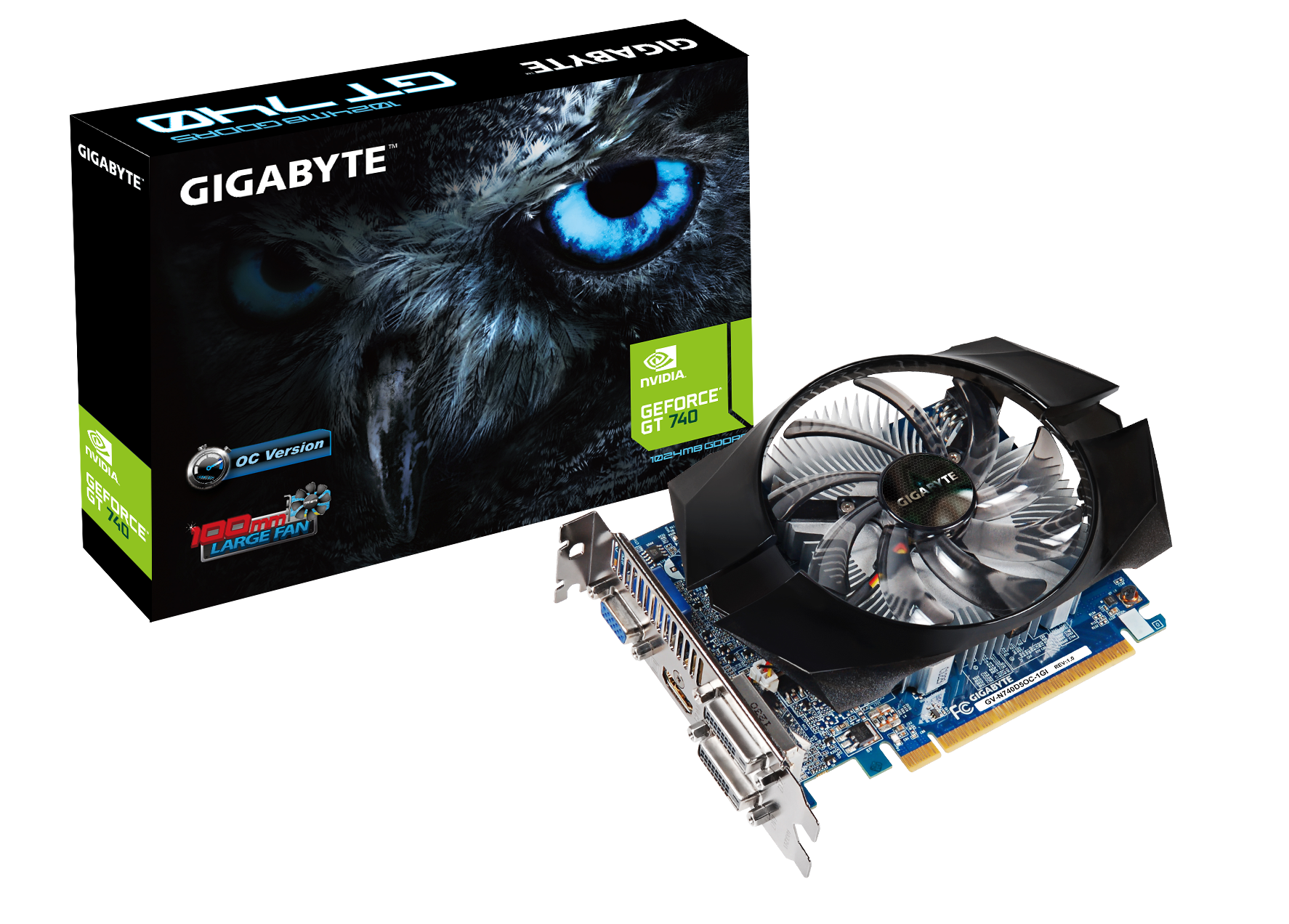 GIGABYTE Unveils GeForce GT 740 Series Graphics Cards Noticias