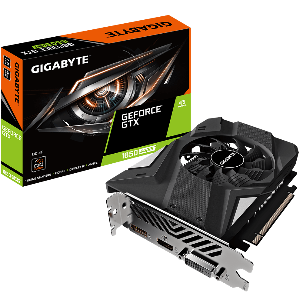 M7206 GIGABYTE Geforce GTX1650 OC 4G 未使用 2000