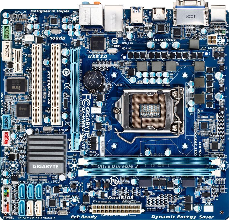Motherboard - GA-HA65M-D2H-B3