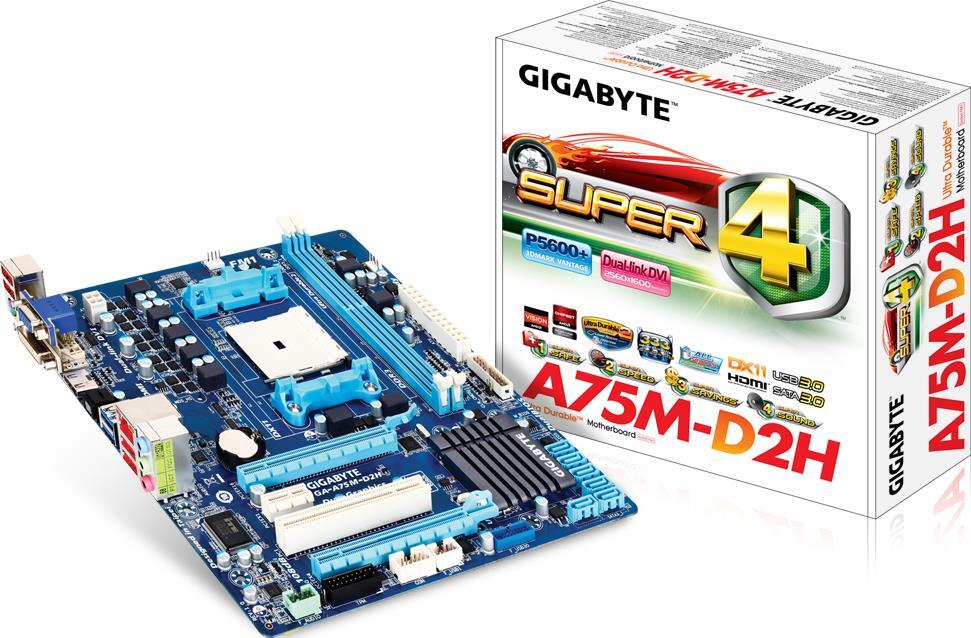 Motherboard - GA-A75M-D2H