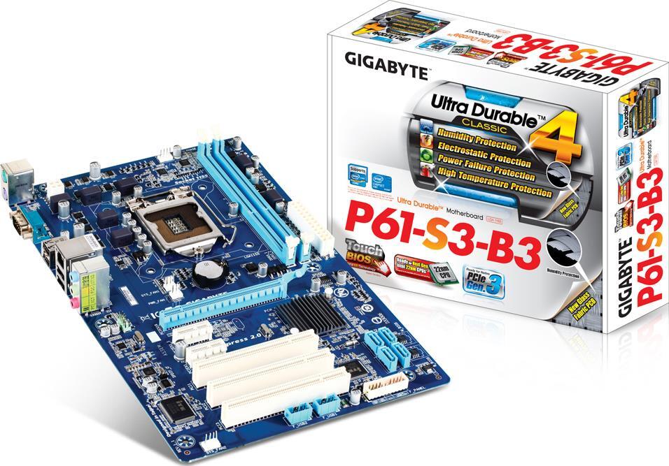 Moederbord - GA-P61-S3-B3